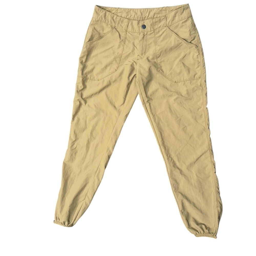 Mountain Hardwear Khaki Nylon Ankle Joggers Size 6 Outdoor Gorpcore Hiking Camp